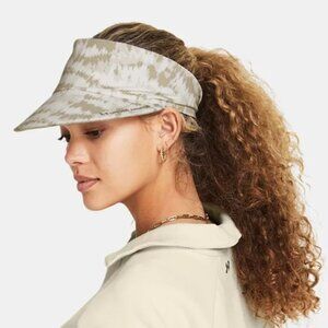 Under Armour UA Light Stretch Women's Visor Cap White Quartz / Timberwolf Taupe